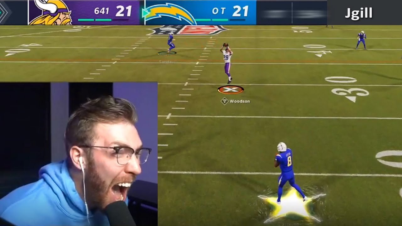 Throne&rsquo;s BEST play of Madden 21 vs Top 100 Player Jgill...