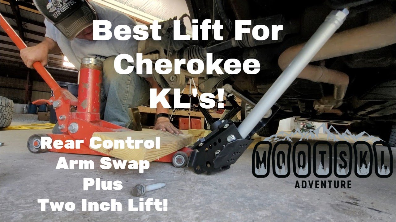 Install of Gleaming Alloy Stilettos!  The Best Lift for Jeep Cherokee KL