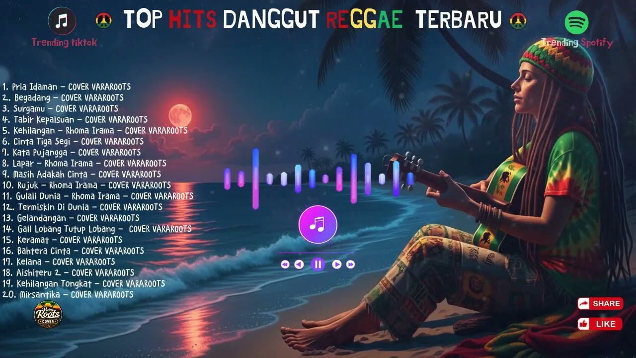 Full Album Dangdut Reggae Vara Roots | 20 Lagu Rhoma Irama Cover Terbaik