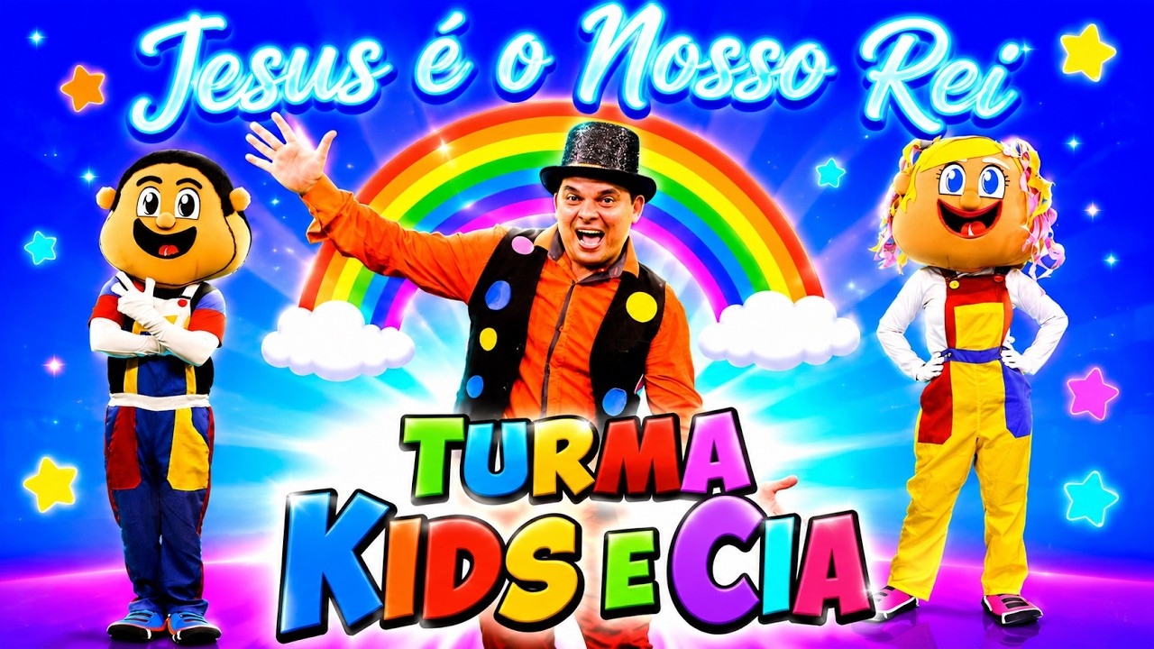 Jesus é o Nosso Rei - Coreografia Infantil - Turma Kids e Cia
