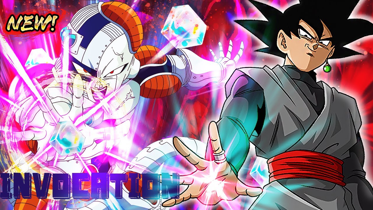 INVOCATION ALL STAR MECHA FREEZER X BLACK GOKU | DRAGON BALL LEGENDS 