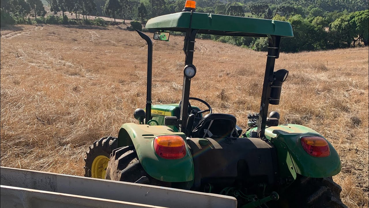 Plantio de soja 25/26￼ 🌱 john deere 5080e e plantadeira metasa pdm 9810 7 linha 