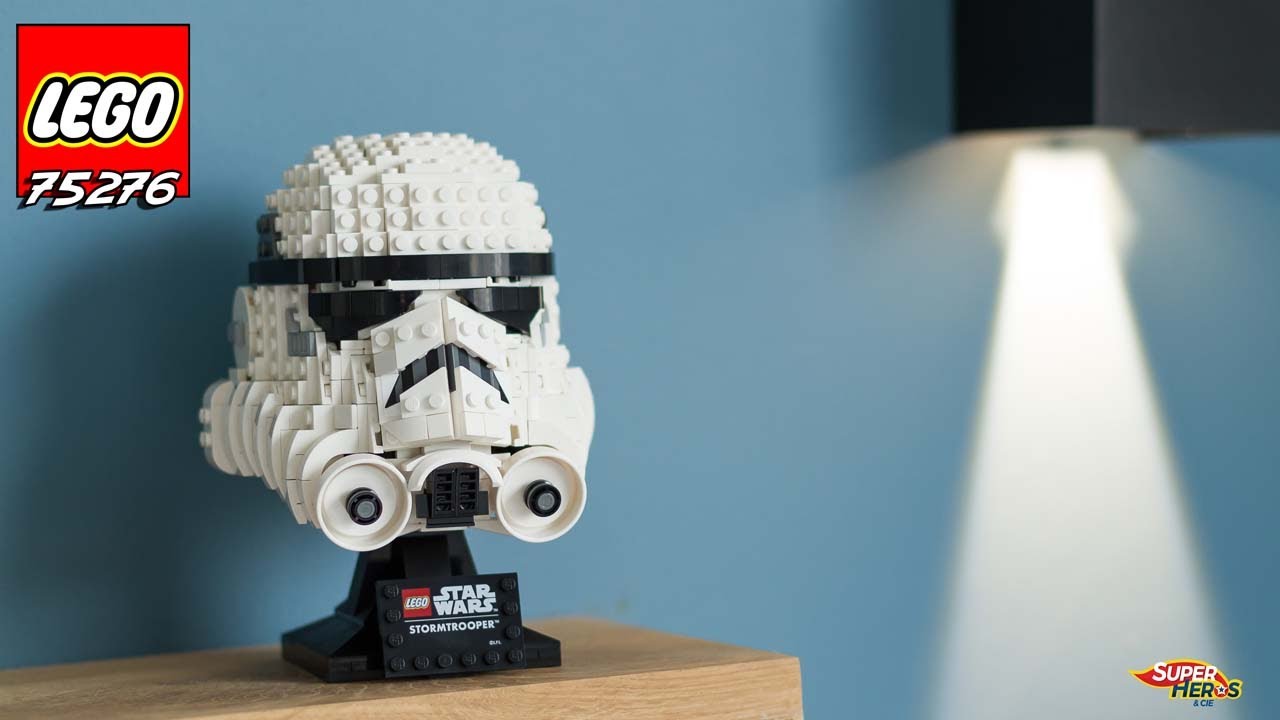 LEGO STAR WARS Casque Stormtrooper 75276 Helmet Collection Review Super Héros et Compagnie Français