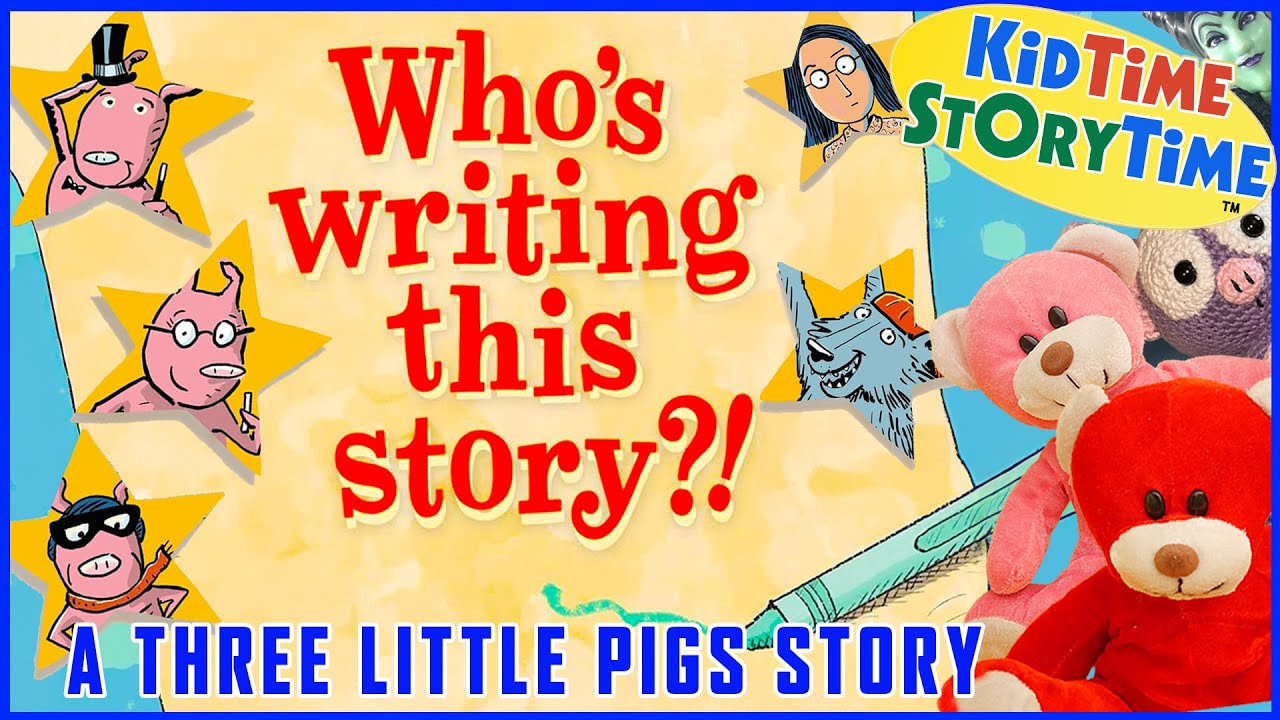 WHO'S Writing This Story!? Three Little Pigs READ ALOUD - Fractured Fairy Tale 🐷