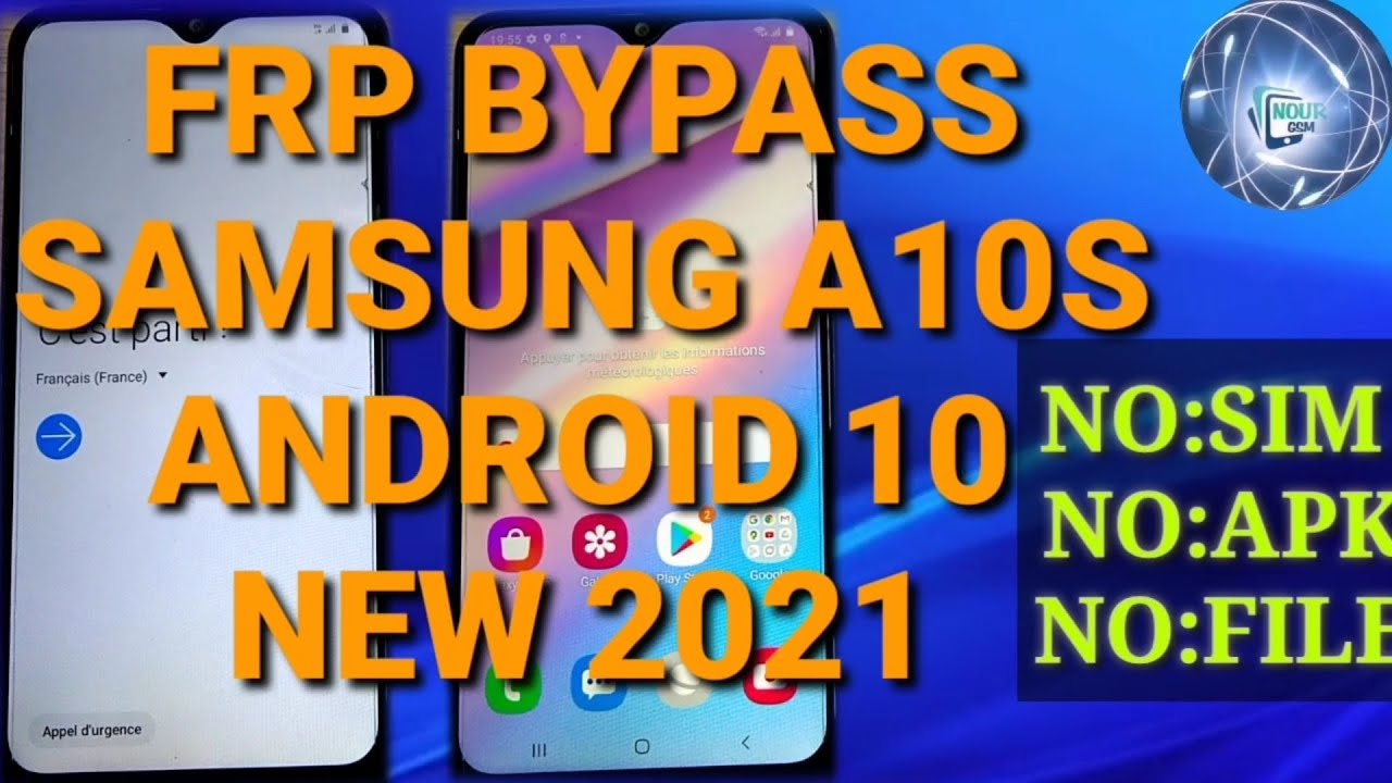 SAMSUNG A10/A10s Google Account Bypass/Unlock Frp Android 10 New Method 100% Working