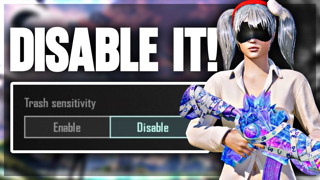 Don’t enable this setting It ruins your sensitivity!
