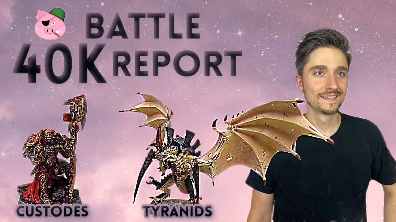 Warhammer 40k | Matched Play Battle Report | Adeptus Custodes vs Tyranids