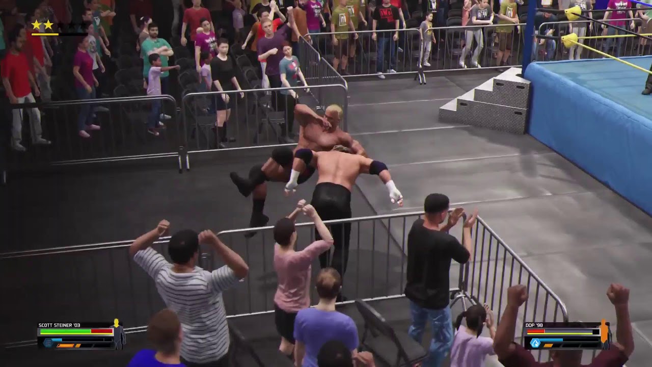 NEDS Gaming Squad playing WWE 2K25