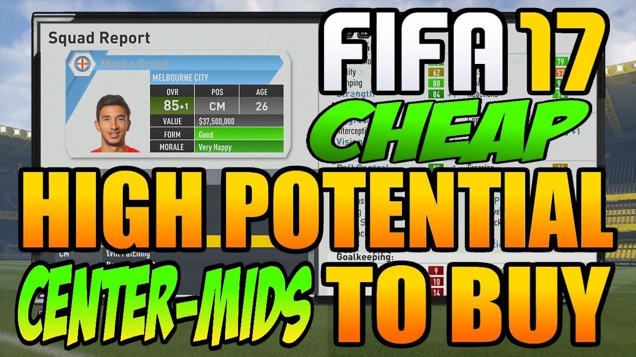 FIFA 17 Career Mode Best Cheap Young Center Midfielders To Buy: The Next Steven Gerrard!
