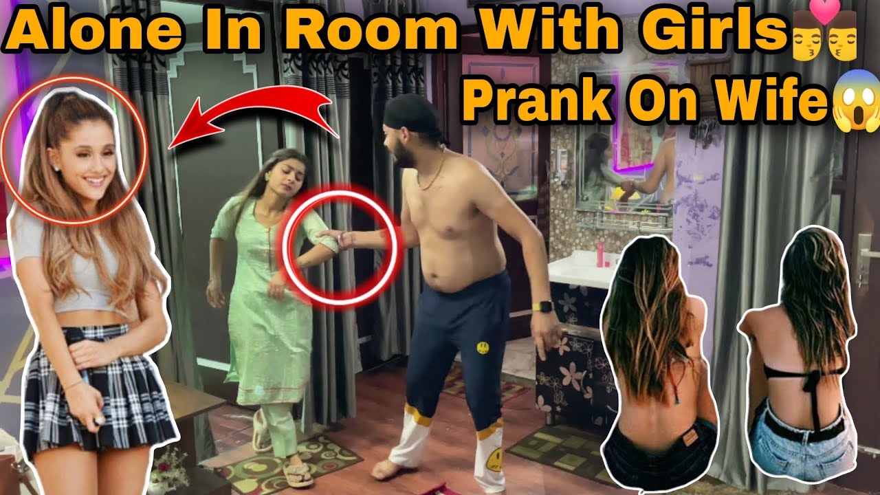 ALONE IN ROOM WITH ANOTHER GIRL PRANK ON WIFE ||PRANK GONE EXTREMELY WRONG ||@rpvlogsandpranks