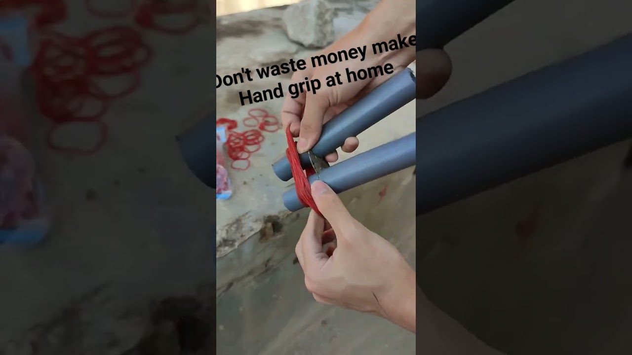 made hand grip at home without money #viral #shorts