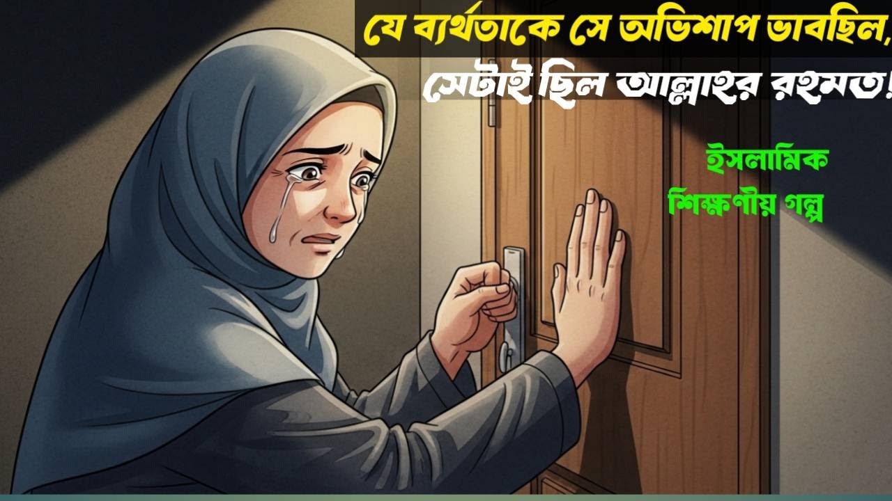 যে ব্যর্থতাকে সে অভিশাপ ভেবেছিল, সেটাই ছিল আল্লাহর রহমত! Islamic Story Bangla.