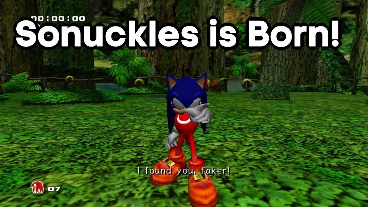 Knuckles Over Sonic Mod - Meet the Sonuckles! -  [Sonic Adventure 2 Battle Mod]