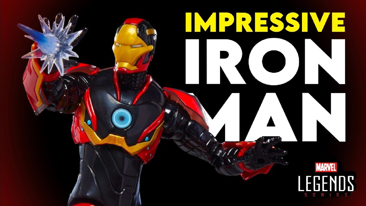 Обзор фигурки Железного Человека (Марк 72) из ​​серии Marvel Legends