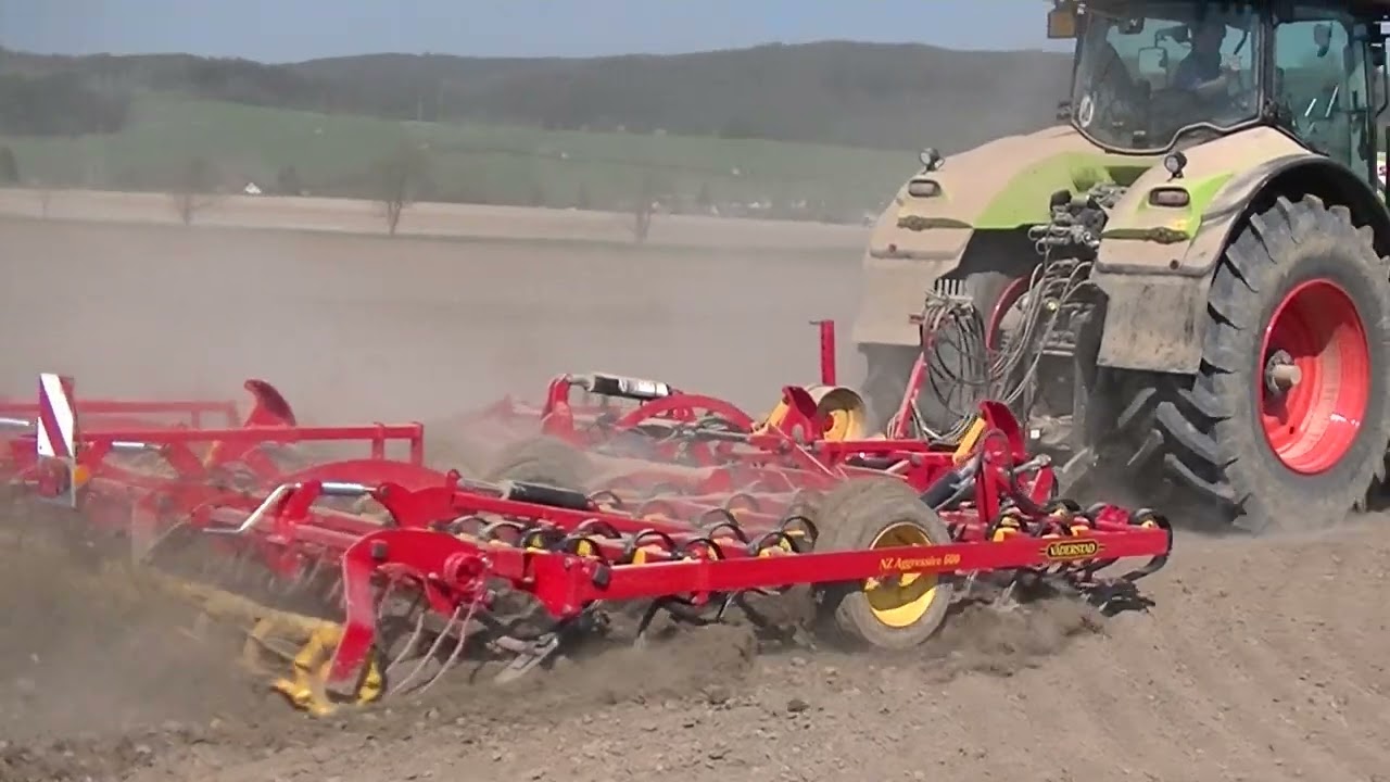 Příprava Půdy a Setí 2023 Claas Axion 920,2x 960,Bednar Omega,Vaderstad Aggressive,Smyk