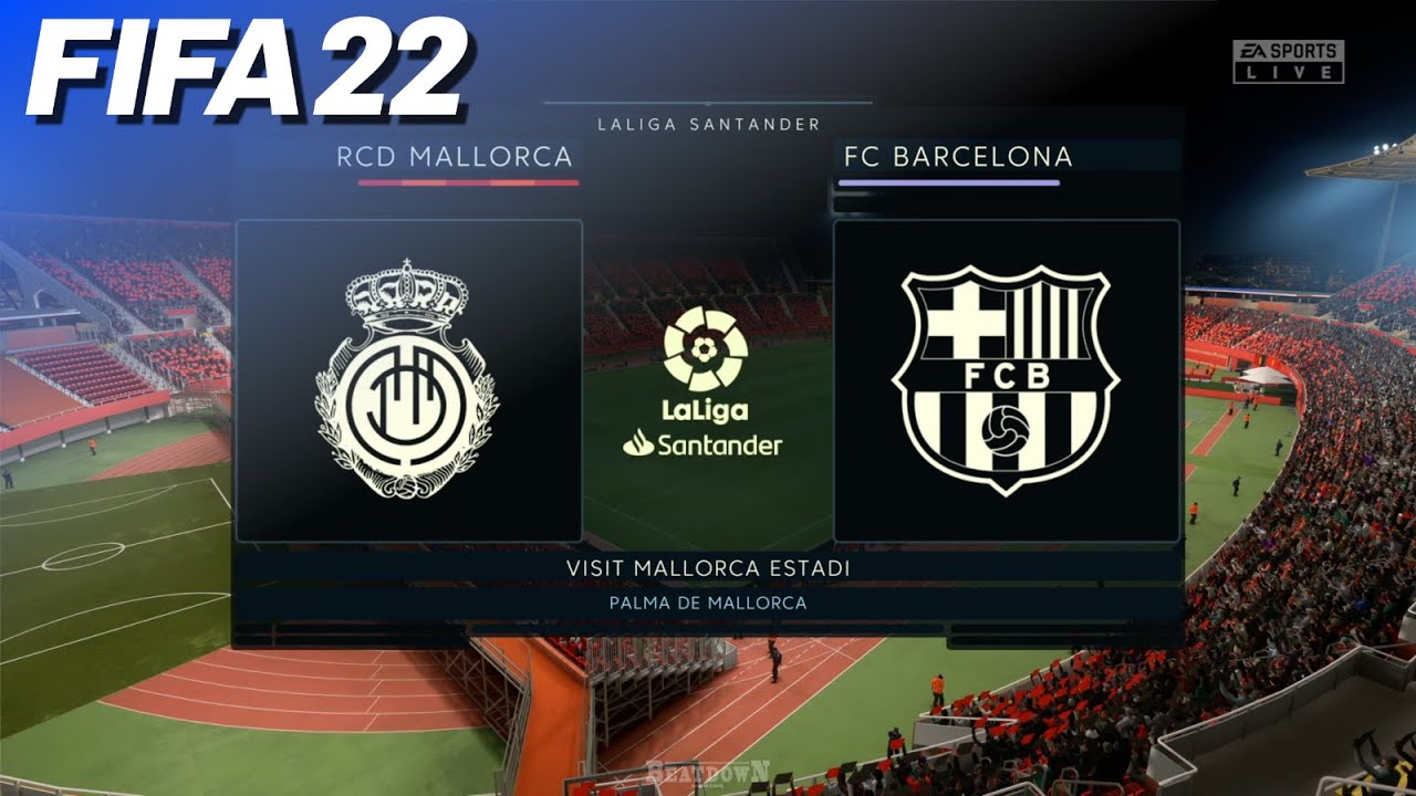 FIFA 22 - RCD Mallorca vs. FC Barcelona @ Visit Mallorca Estadi