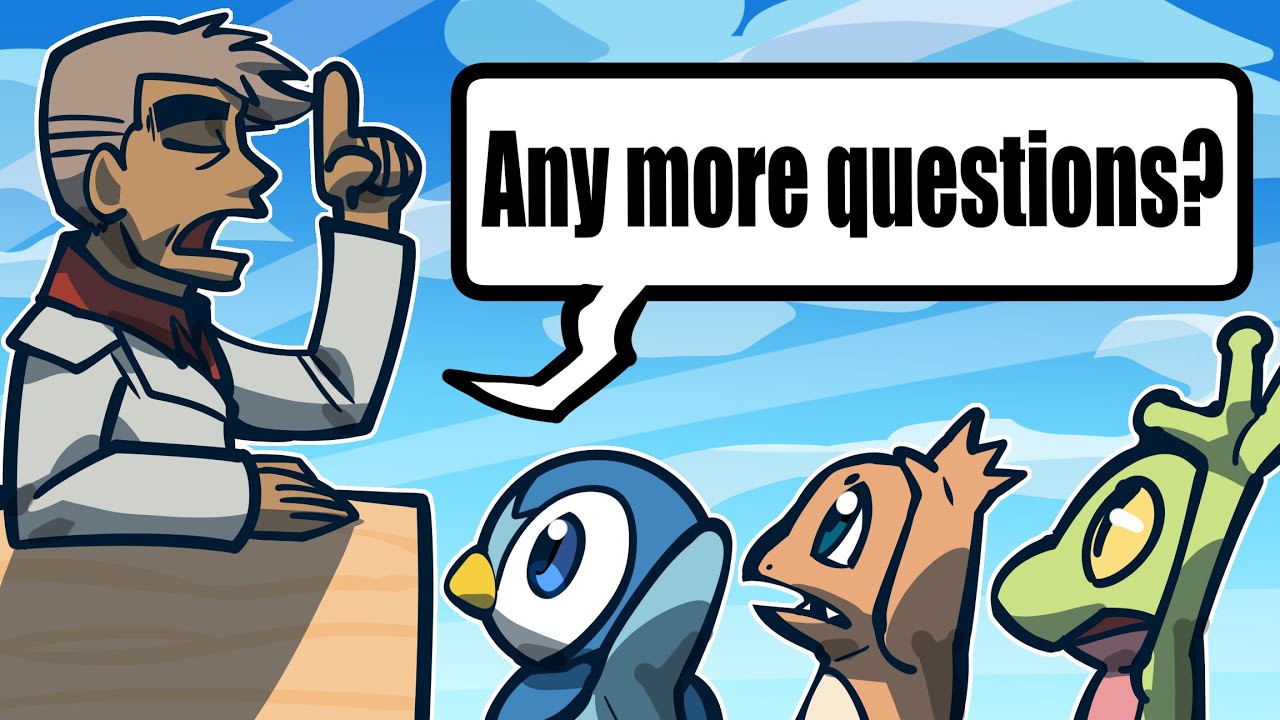 Choose Your Starter Pokémon Playing 20 Questions!