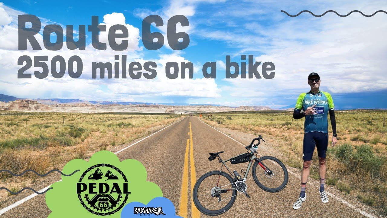 2500 Miles - Cycling US Route 66 - My Short Light Packing Documentary - Pedal 66