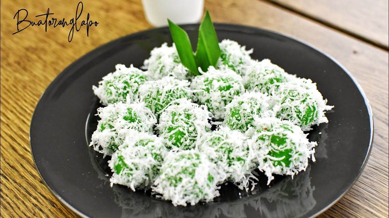 Kuih Onde Onde / Buah Melaka / Kue Klepon - donde donde donde