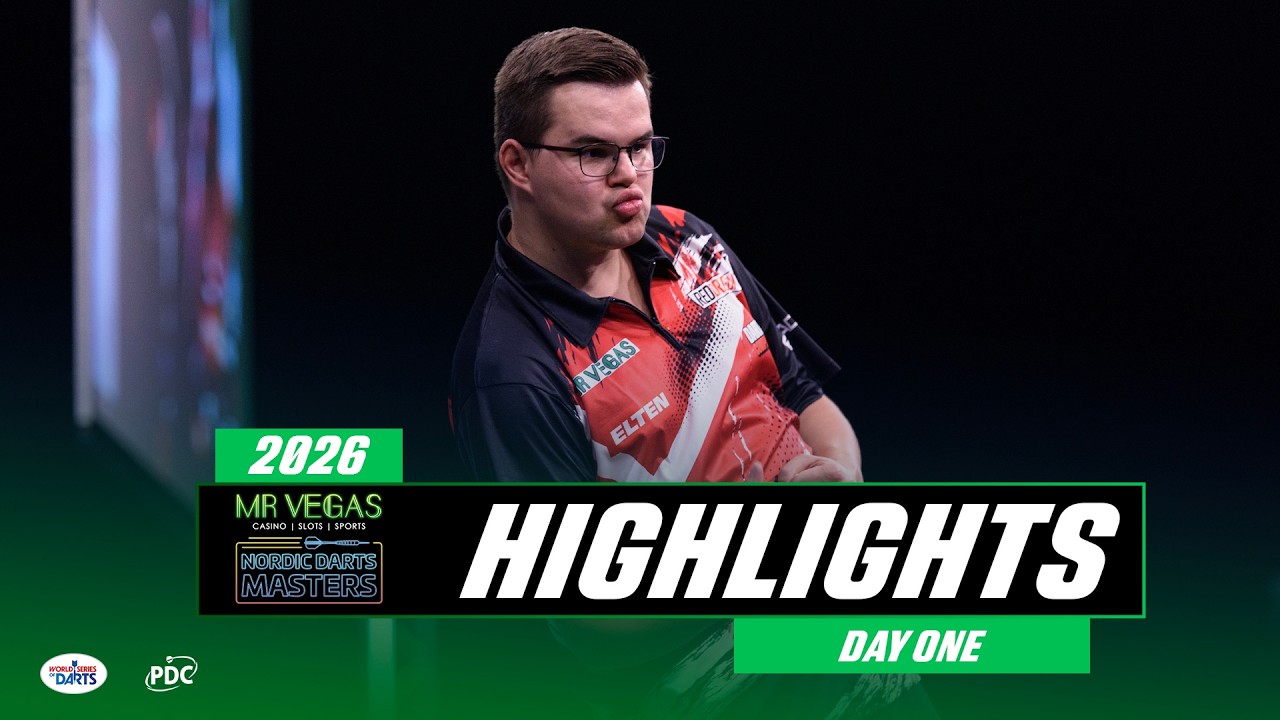 TOP CLASS IN COPENHAGEN 👏 | 2026 Mr Vegas Nordic Darts Masters | Day One Highlights