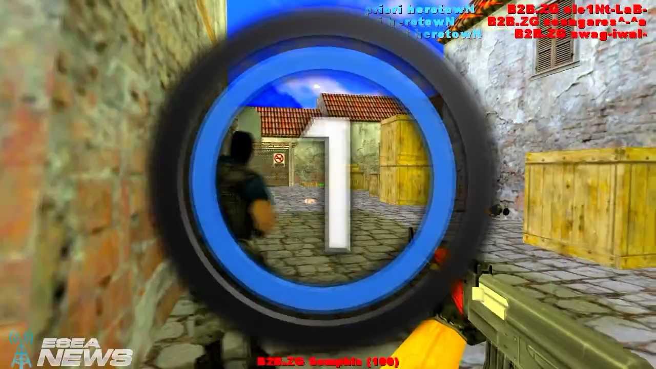Top 10 Frags of 2012 @ Counter-Strike 1.6 on de_inferno with Commentary by CAKEbuilder