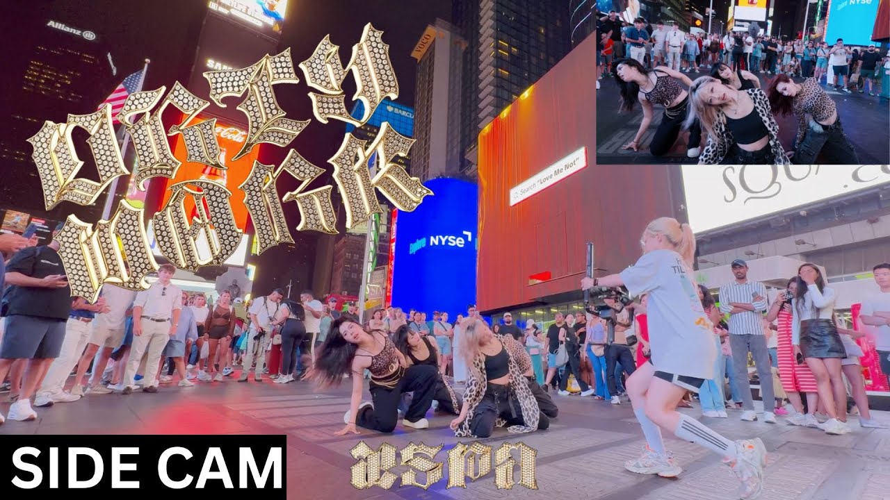 [SIDE CAM | KPOP IN PUBLIC TIMES SQUARE | ONE TAKE] aespa (에스파) - ‘Dirty Work’ Dance Cover