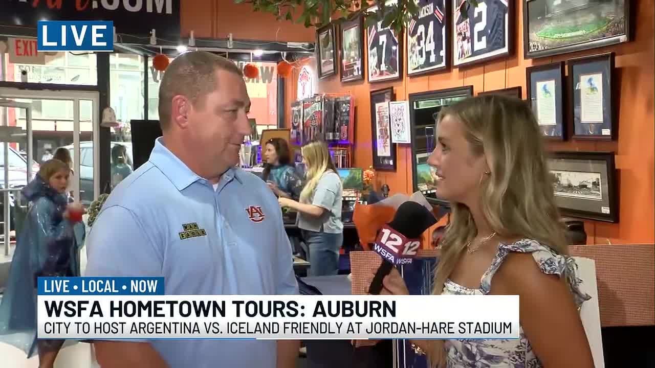 Auburn Hometown Tour: Auburn University Senior VP for Student Affairs Bobby Woodard