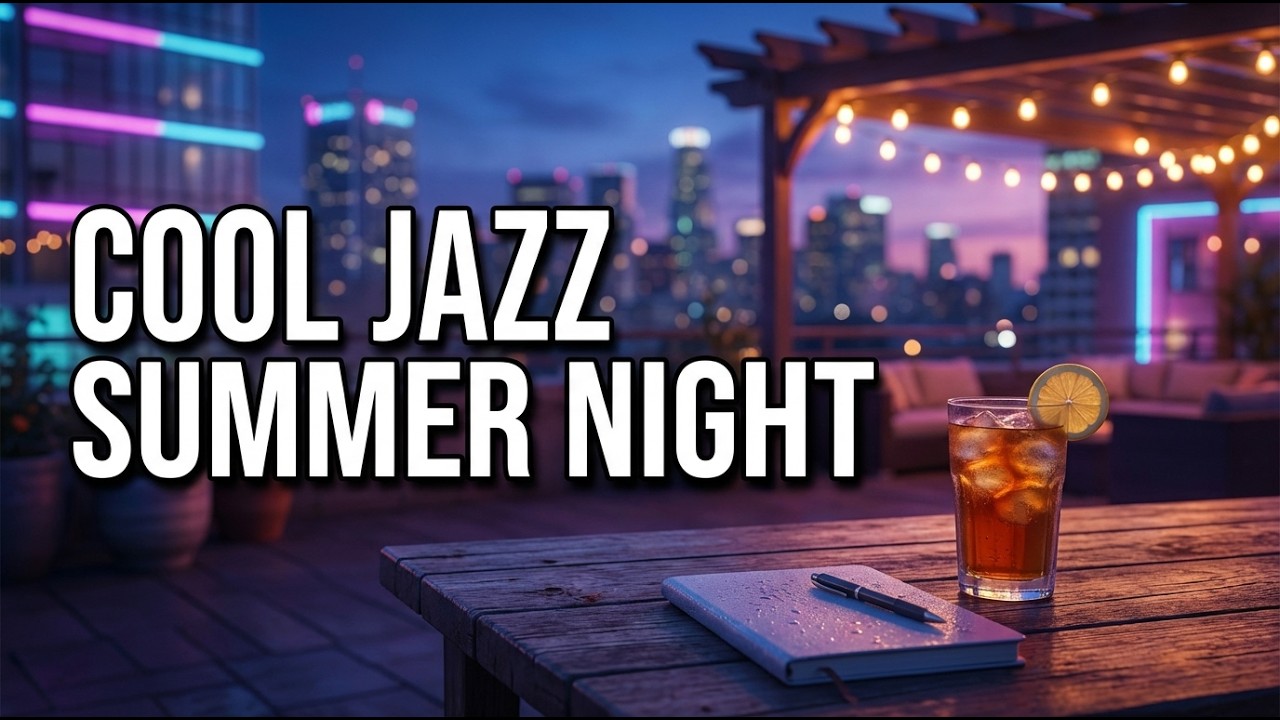 Rooftop City Breeze | Cool Jazz for a Perfect Summer Night