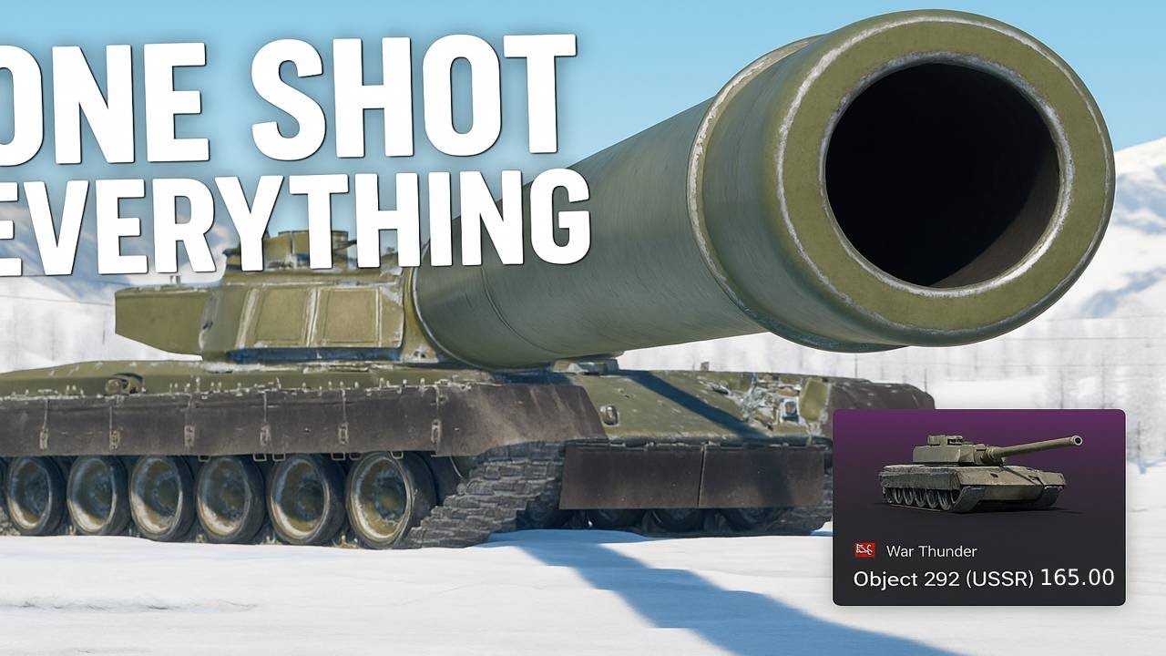Object 292 HE ONLY &ndash; One Shot Chaos 💀 | War Thunder