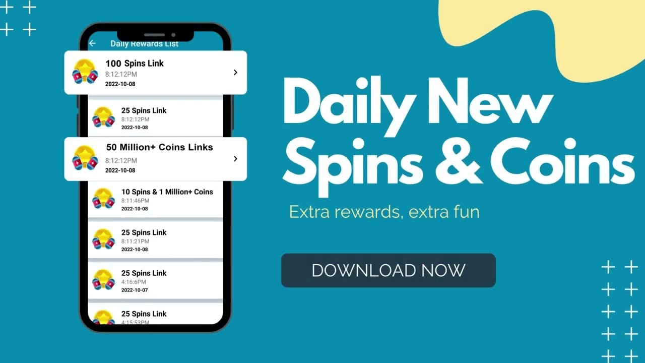 Daily Spin Links - Daily Rewards App - Download Now
