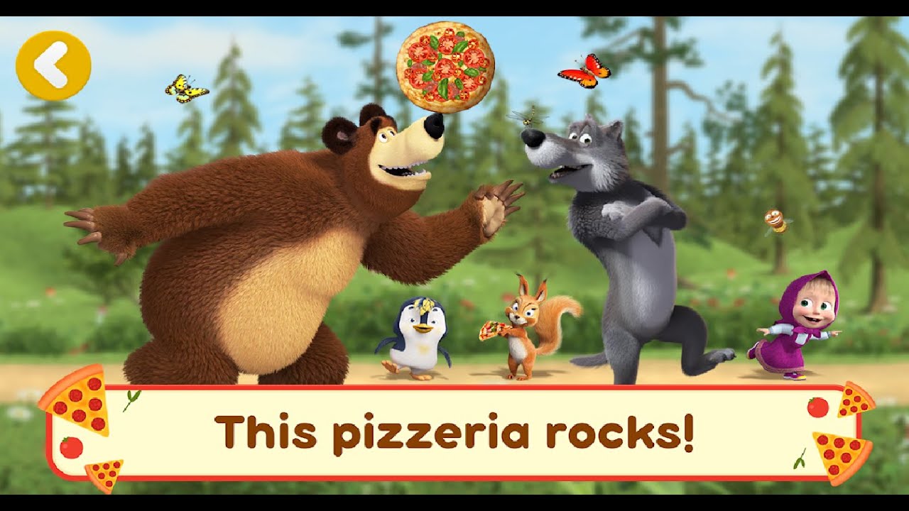 Маша и Медведь: Пиццерия! Прохождение игры Pizza Maker (Android, iOS) — Часть 9