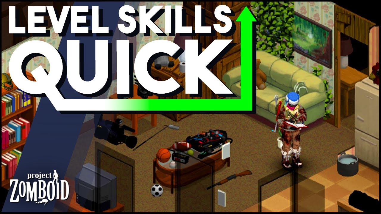 How To Level ALL Skills In Project Zomboid FAST For Beginners! Project Zomboid Crafting Skills Tips!