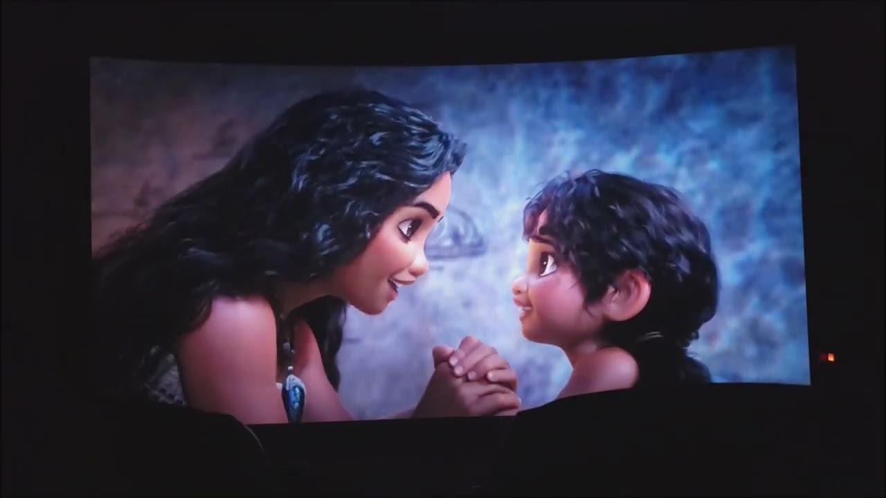 Moana takes Simea to the cave - Moana 2