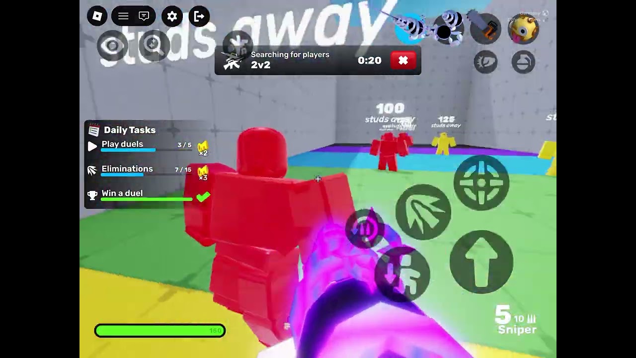 Playing rivals wining