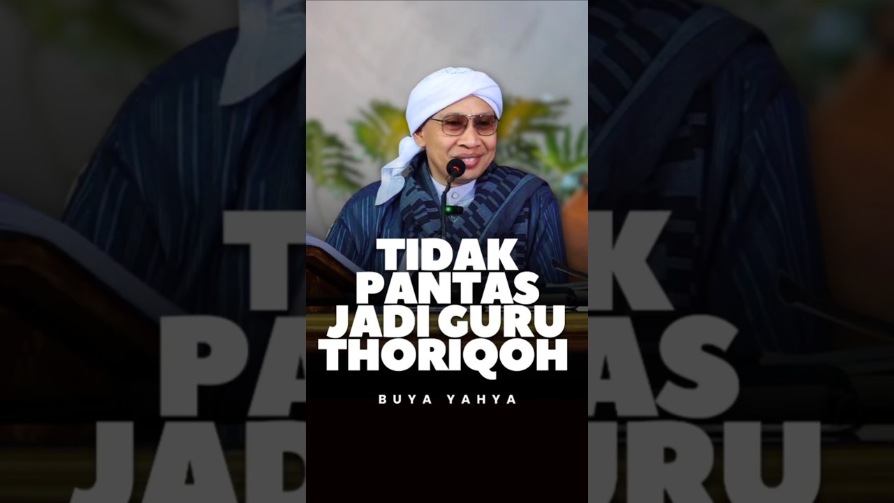 Ngaku Guru Thoriqoh Tapi Jadi Murid Saja Tidak Pantas! - Buya Yahya