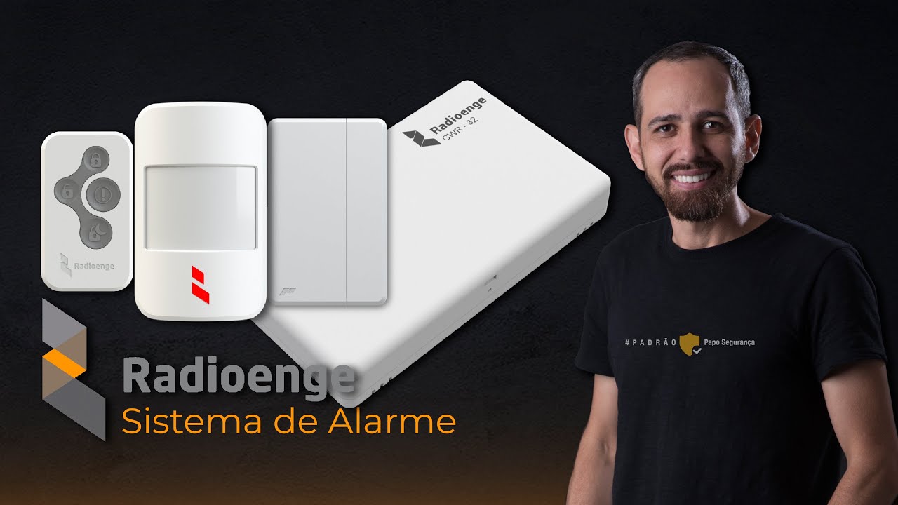 Central de Alarme SEM FIO Radioenge | Passo a Passo 🚨