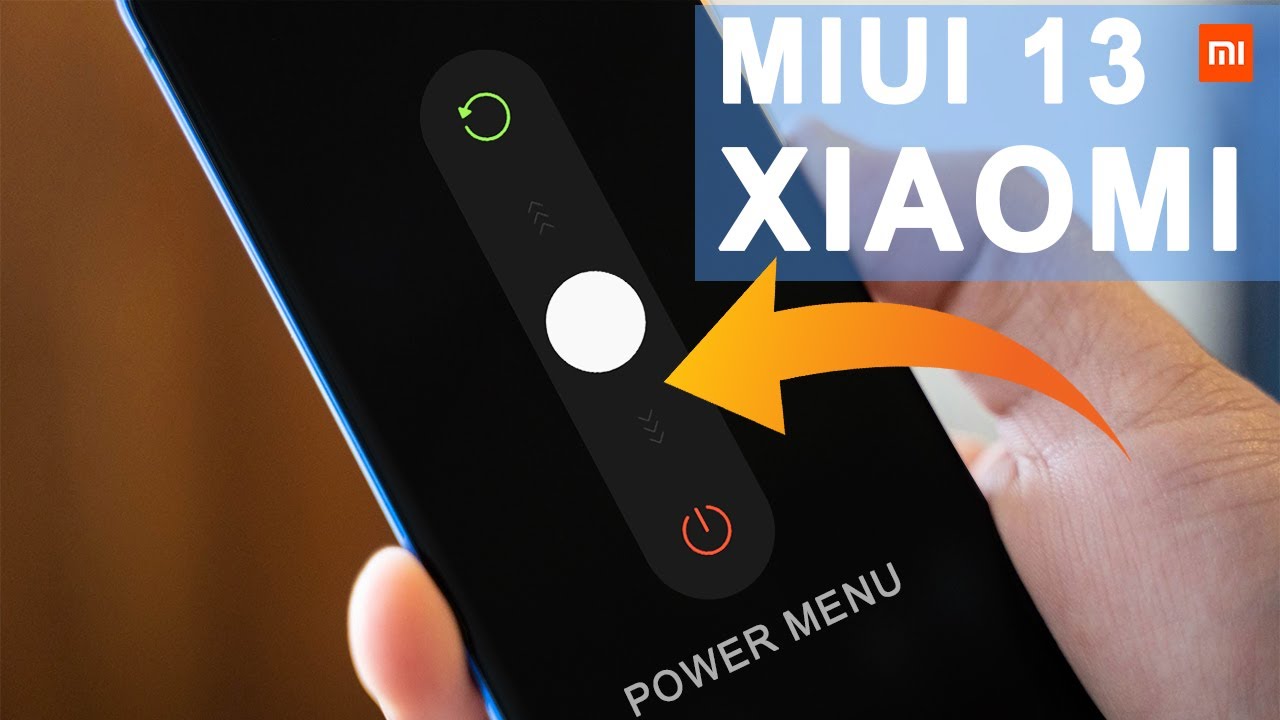 Xiaomi Testing New Power Menu UI In Early MIUI 13 Builds