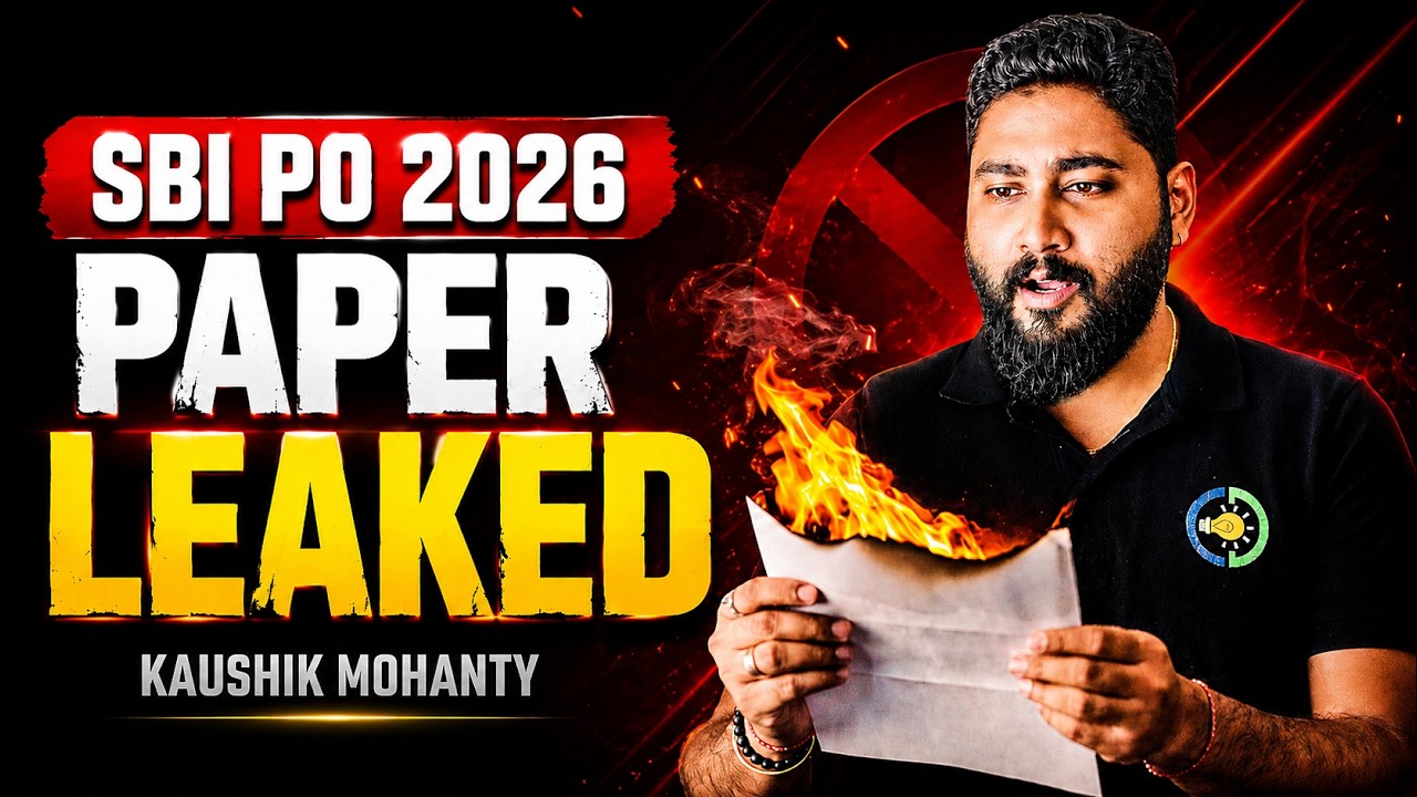 😱 SBI PO 2026 EXACT PAPER OUT?? Solve these 30 Questions Before SBI PO Exam✅