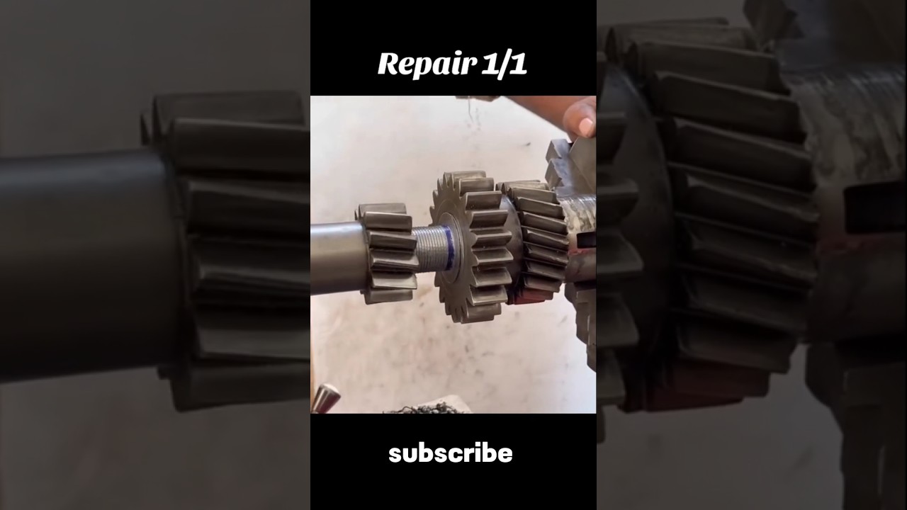 repair gear kit part 2#amazing #machine #amazingmechanic #automobile #mechanicalrepair #babyitems