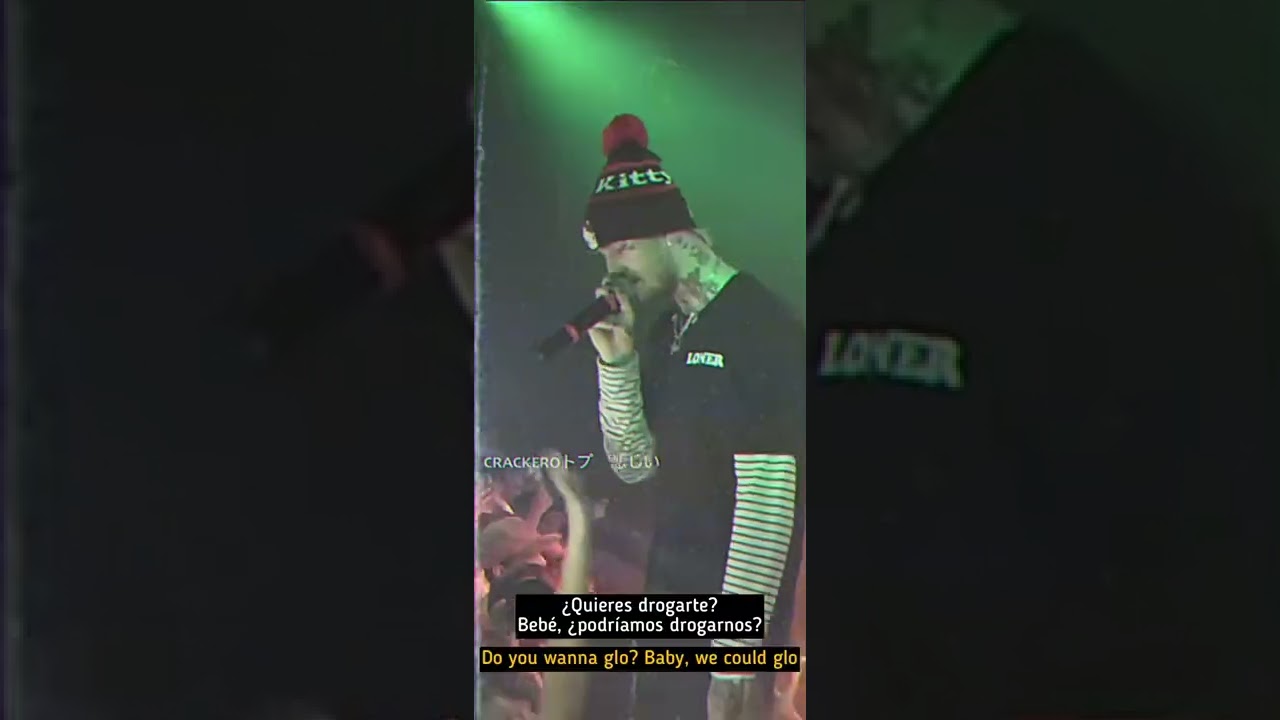 Save that shit - Lil Peep - Live / En vivo (Sub. Español - Lyrics) - [Trash Video]