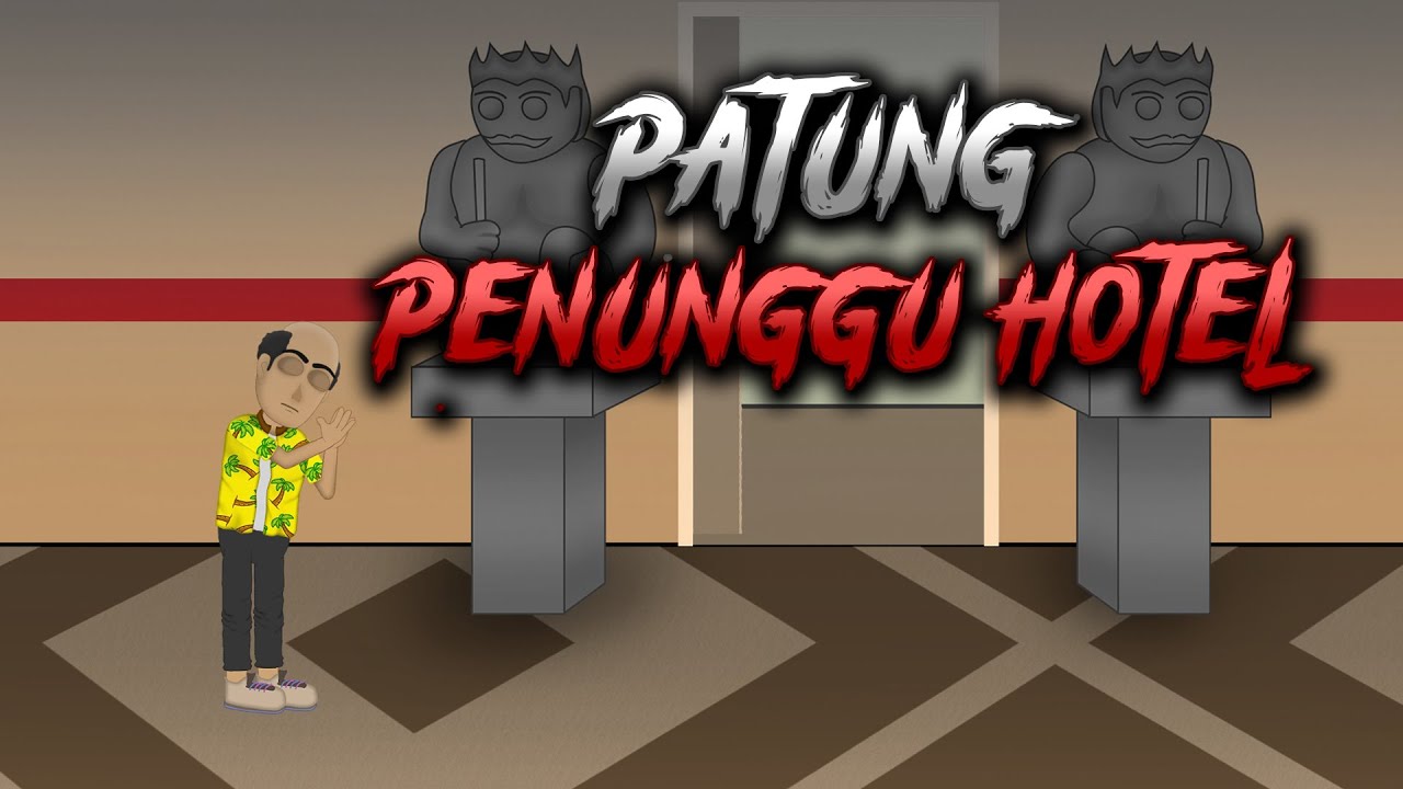 Patung Penunggu Hotel - Animasi Horor Kartun Lucu - WargaNet Life