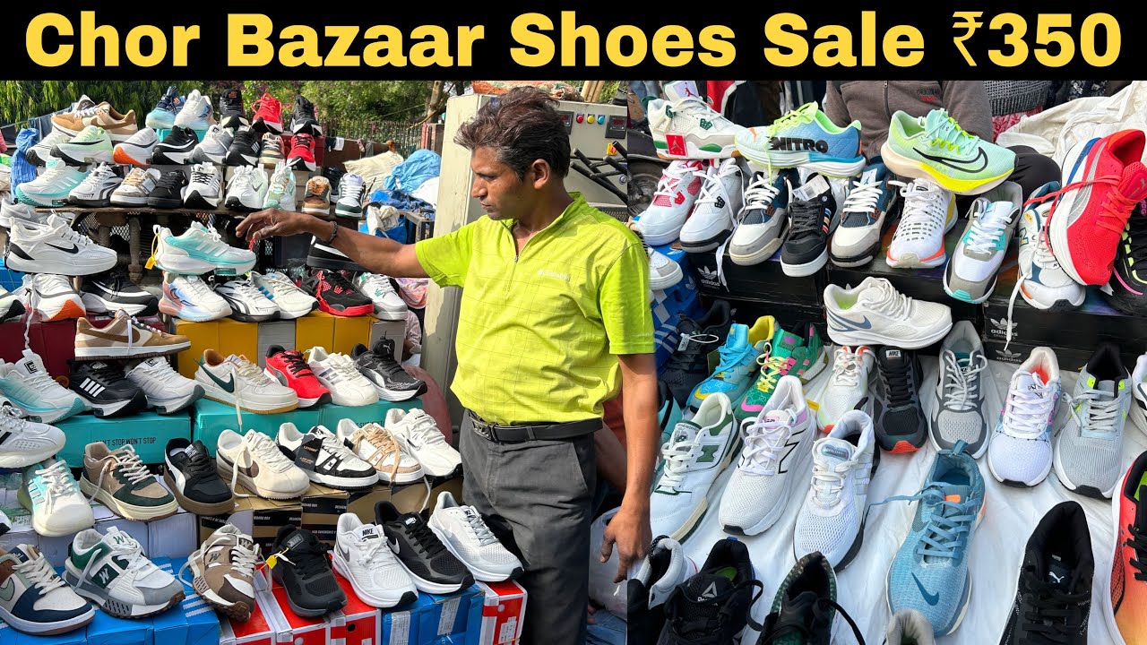 CHOR BAZAAR SHOES MARKET | CHEAPEST SHOES MARKET IN DELHI | DELHI SHOES MARKET