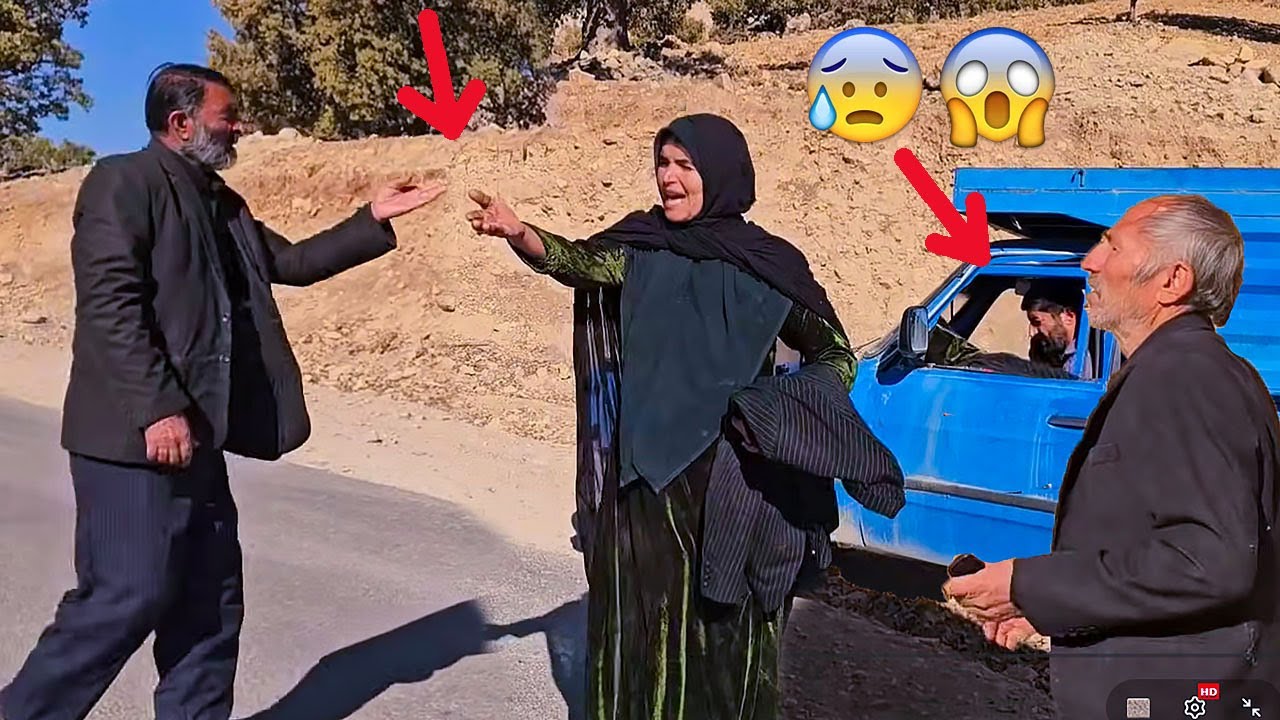 Intense conflict between Akram and the strange men
