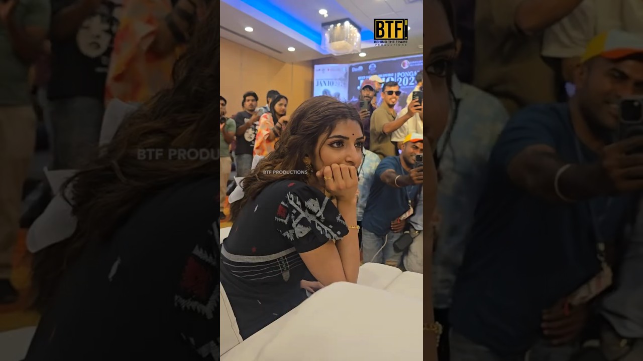 Sreeleela Stunning Candid Video: The Queen of Expressions!