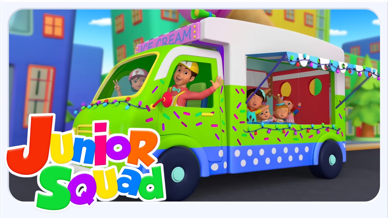 Lagu Roda Pada Truk Es Krim Dan Bernyanyi Bersama Sajak Untuk Anak-Anak