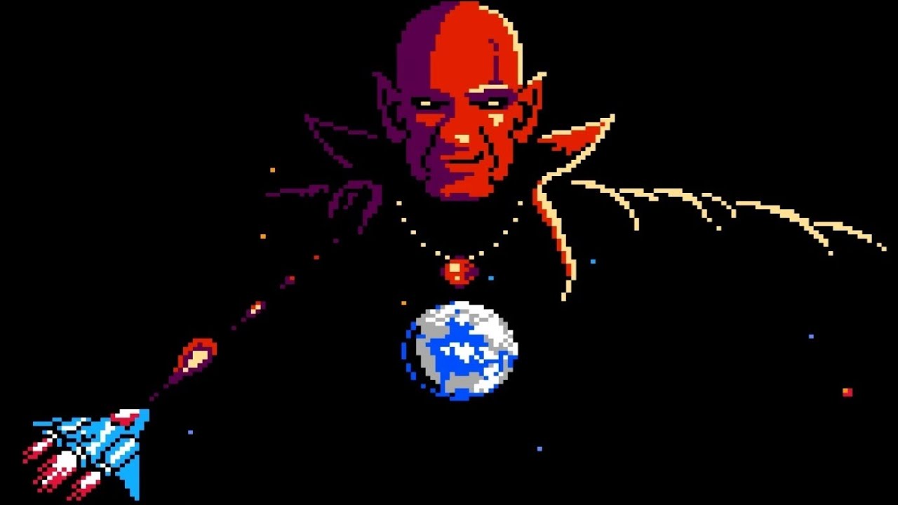 Gyruss (NES) Playthrough