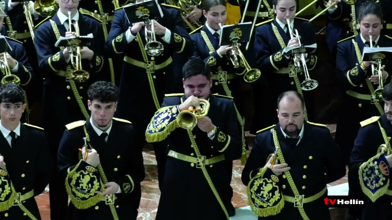 Presentación de la marcha “Siervos de tus Penas”, interpretada por Juventud musical Hellín - 7/03/26
