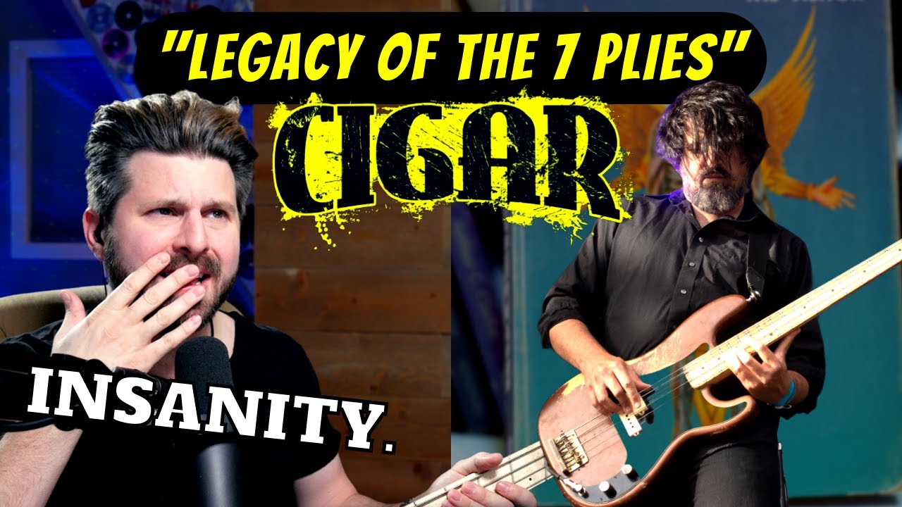 CIGAR are off the rails. Bass Teacher REACTS to 
