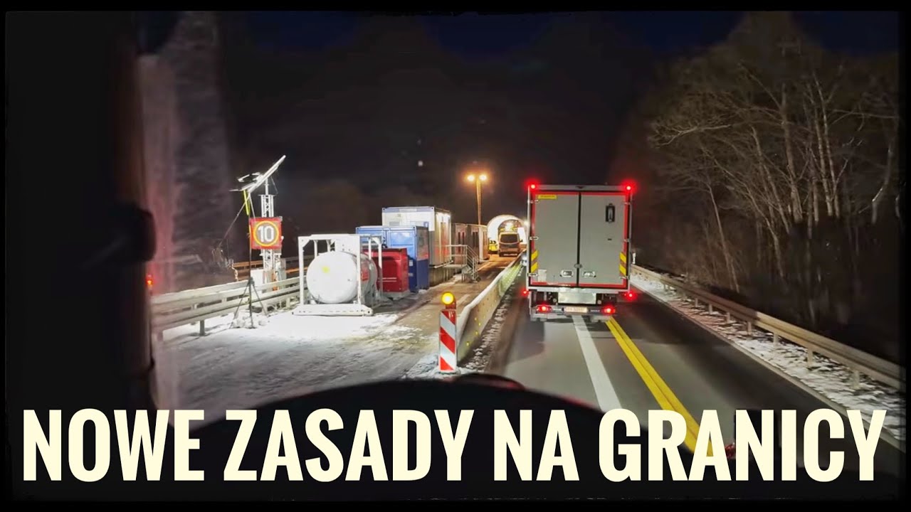 Nowe zasady na granicy 🤣 | Wyjaśnienia co do dźwięku. 