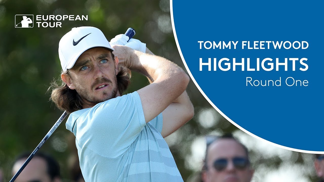 Tommy Fleetwood Highlights | Round 1 | 2018 Abu Dhabi HSBC Golf Championship
